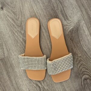 Matisse Tan and Cream Women's Sandals